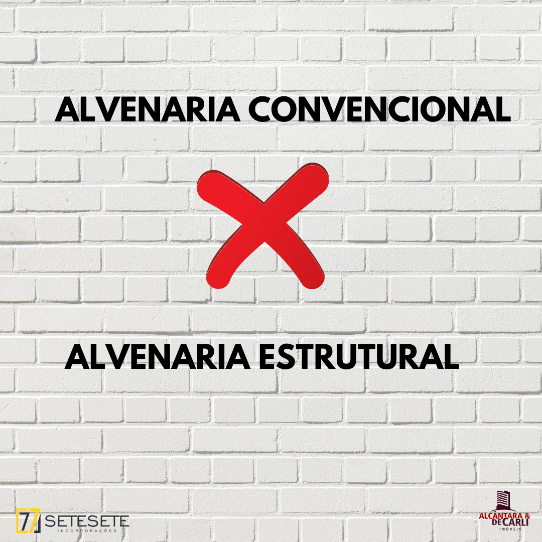 Alvenaria Convencional x Alvenaria Estrutural 